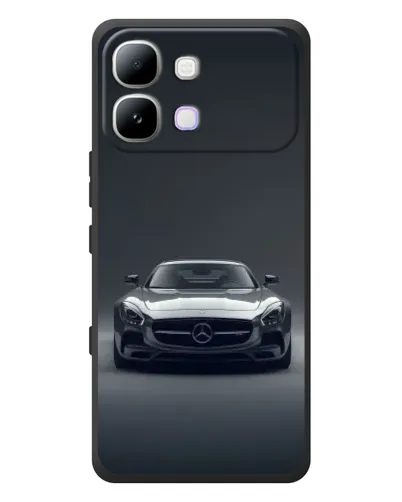 Чехол для Infinix Note Edge с картинкой «Mercedes на черном» Чехол для Infinix Note Edge с картинкой «Mercedes на черном»