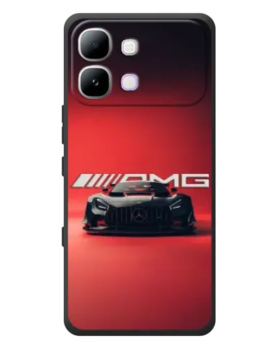 Чехол для Infinix Note Edge с картинкой «Mercedes AMG — красная линия» Чехол для Infinix Note Edge с картинкой «Mercedes AMG — красная линия»