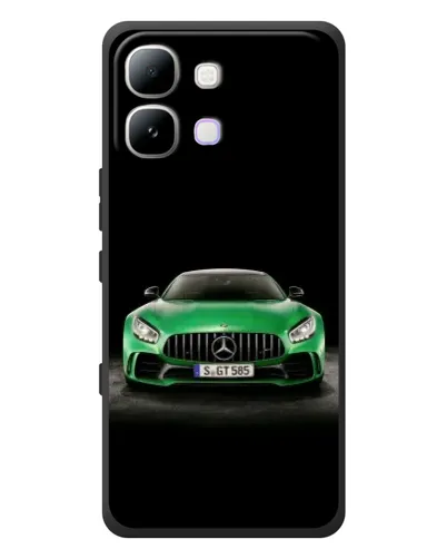 Чехол для Infinix Note Edge с картинкой «Mercedes — неоновый лого» Чехол для Infinix Note Edge с картинкой «Mercedes — неоновый лого»