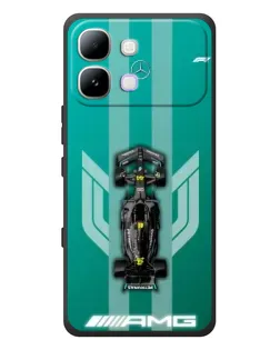 Чехол для Infinix Note Edge с картинкой «Mercedes AMG Petronas»