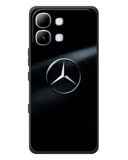 Чехол для Infinix Note Edge с картинкой «Mercedes на металле» Чехол для Infinix Note Edge с картинкой «Mercedes на металле»