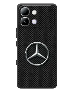 Чехол для Infinix Note Edge с картинкой «Карбоновый Mercedes стиль» Чехол для Infinix Note Edge с картинкой «Карбоновый Mercedes стиль»