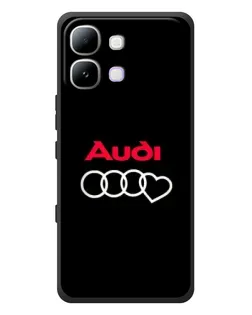 Чохол для Infinix Note Edge з картинкою «Логотип Audi Heart»