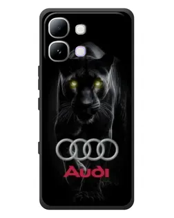 Чохол для Infinix Note Edge з картинкою «Пантера та Audi»