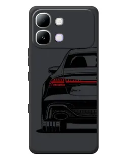 Чохол для Infinix Note Edge з картинкою «Задня частина Audi — арт»