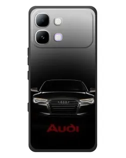 Чохол для Infinix Note Edge з картинкою «Audi — градієнтний контур»