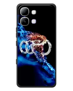 Чохол для Infinix Note Edge з картинкою «Енергія лого Audi»