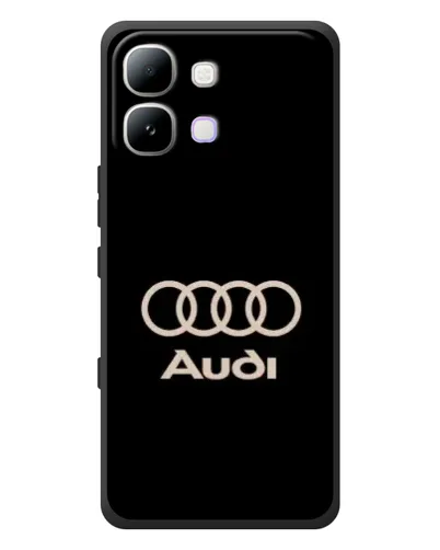 Чохол для Infinix Note Edge з картинкою «Audi — золотий логотип» Чохол для Infinix Note Edge з картинкою «Audi — золотий логотип»