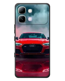 Чохол для Infinix Note Edge з картинкою «Audi RS — червоний стиль»