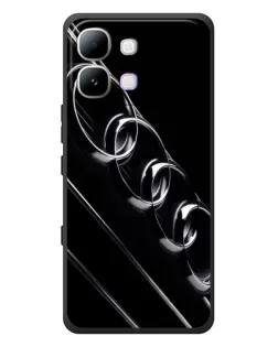 Чохол для Infinix Note Edge з картинкою «Audi — абстрактні кільця»