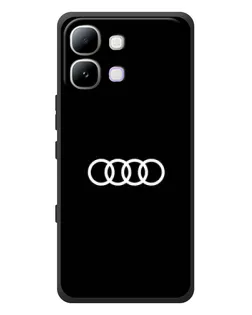 Чохол для Infinix Note Edge з картинкою «Audi White Logo»