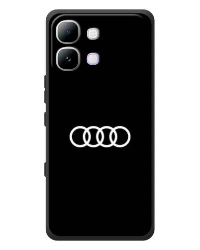 Чохол для Infinix Note Edge з картинкою «Audi White Logo» Чохол для Infinix Note Edge з картинкою «Audi White Logo»