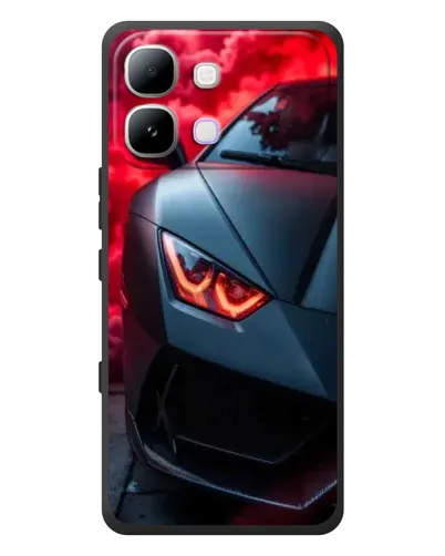 Чохол для Infinix Note Edge з картинкою «Lamborghini червоне сяйво»