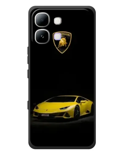 Чохол для Infinix Note Edge з картинкою «Lamborghini жовтий акцент»