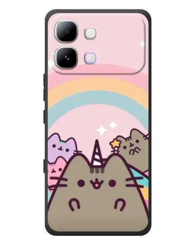 Чехол для Infinix Note Edge с картинкой «Единорог Pusheen» Чехол для Infinix Note Edge с картинкой «Единорог Pusheen»