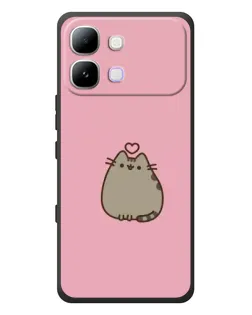 Чехол для Infinix Note Edge с картинкой «Pusheen сердце» Чехол для Infinix Note Edge с картинкой «Pusheen сердце»