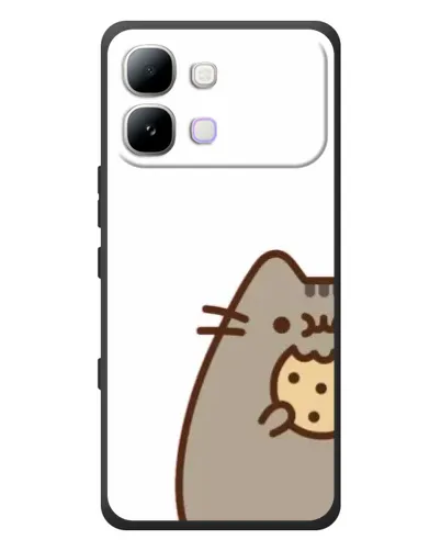 Чехол для Infinix Note Edge с картинкой «Пушин с печеньем» Чехол для Infinix Note Edge с картинкой «Пушин с печеньем»
