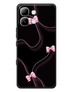 Чохол для Infinix Note Edge з картинкою «Рожеві стрічки»