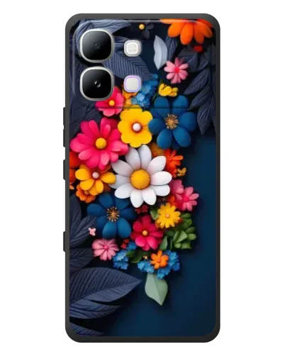 Чохол для Infinix Note Edge з картинкою «Квіткова феєрія»