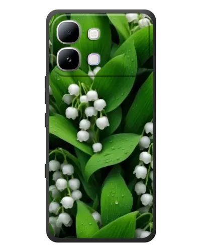 Чохол для Infinix Note Edge з картинкою «Конвалії в зелені»