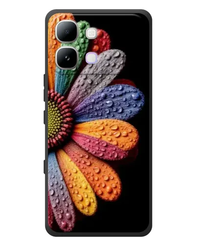 Чохол для Infinix Note Edge з картинкою «Райдужна квітка»