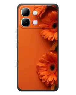 Чохол для Infinix Note Edge з картинкою «Помаранчеві гербери» Чохол для Infinix Note Edge з картинкою «Помаранчеві гербери»