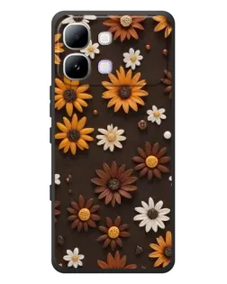 Чохол для Infinix Note Edge з картинкою «Візерунок з маленьких соняшників» Чохол для Infinix Note Edge з картинкою «Візерунок з маленьких соняшників»