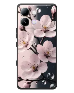 Чохол для Infinix Note Edge з картинкою «Ніжня сакура та краплі» Чохол для Infinix Note Edge з картинкою «Ніжня сакура та краплі»