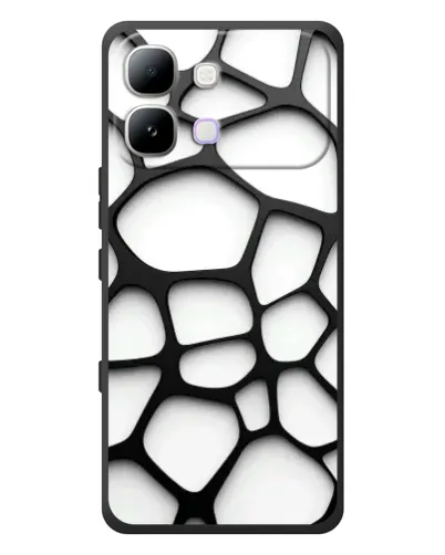 Чохол для Infinix Note Edge з картинкою «Біла об'ємна сітка» Чохол для Infinix Note Edge з картинкою «Біла об'ємна сітка»