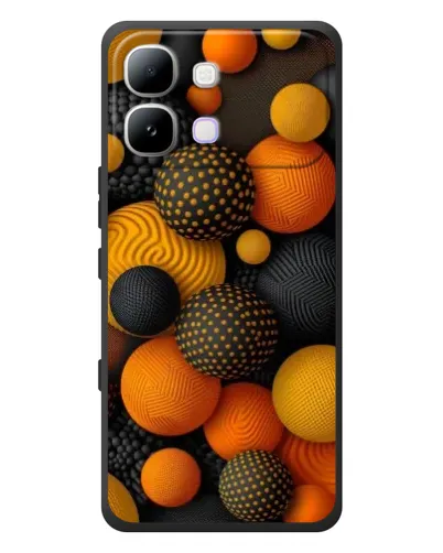 Чохол для Infinix Note Edge з картинкою «Об'ємні помаранчеві сфери» Чохол для Infinix Note Edge з картинкою «Об'ємні помаранчеві сфери»