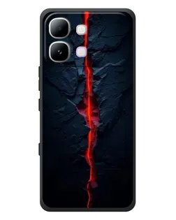 Чохол для Infinix Note Edge з картинкою «Червона лавова тріщина»