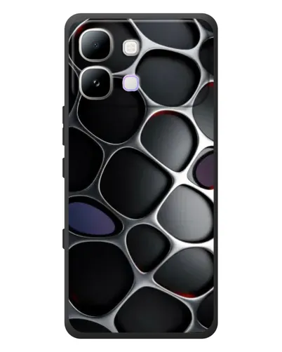 Чохол для Infinix Note Edge з картинкою «Об'ємна темна решітка» Чохол для Infinix Note Edge з картинкою «Об'ємна темна решітка»