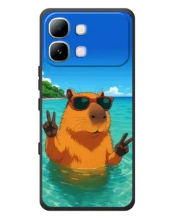 Чохол для Infinix Note Edge з картинкою «Морська капібара»