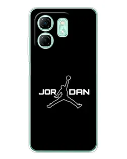 Чехол для Infinix Smart 10 HD с картинкой «Nike Pink Swirl»