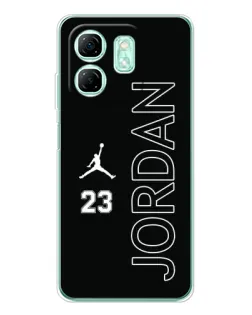 Чехол для Infinix Smart 10 HD с картинкой «Jordan Vertical»
