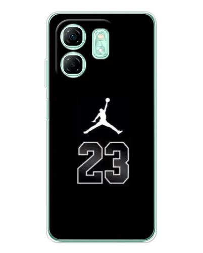 Чехол для Infinix Smart 10 HD с картинкой «Jordan Flight 23» Чехол для Infinix Smart 10 HD с картинкой «Jordan Flight 23»