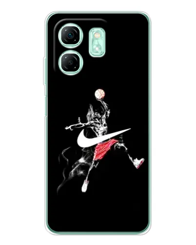 Чехол для Infinix Smart 10 HD с картинкой «Jordan Jumpman» Чехол для Infinix Smart 10 HD с картинкой «Jordan Jumpman»