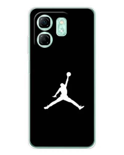 Чехол для Infinix Smart 10 HD с картинкой «Jordan Silhouette» Чехол для Infinix Smart 10 HD с картинкой «Jordan Silhouette»