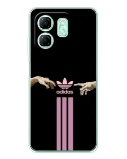 Чехол для Infinix Smart 10 HD с картинкой «Adidas Hands» Чехол для Infinix Smart 10 HD с картинкой «Adidas Hands»