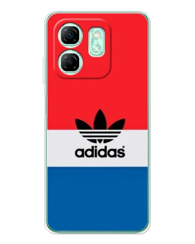 Чехол для Infinix Smart 10 HD с картинкой «Ретро блоки Adidas» Чехол для Infinix Smart 10 HD с картинкой «Ретро блоки Adidas»