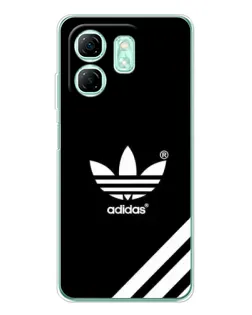 Чехол для Infinix Smart 10 HD с картинкой «Adidas с диагональными полосами»