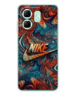 Чехол для Infinix Smart 10 HD с картинкой «Nike в абстракции»