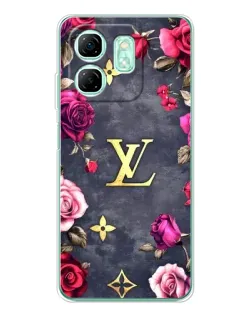 Чехол для Infinix Smart 10 HD с картинкой «Цветочный Louis Vuitton»