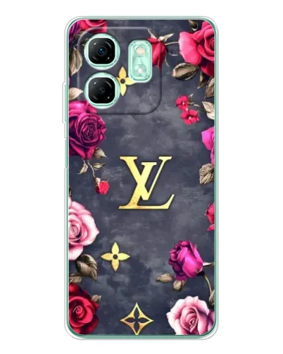 Чехол для Infinix Smart 10 HD с картинкой «Цветочный Louis Vuitton» Чехол для Infinix Smart 10 HD с картинкой «Цветочный Louis Vuitton»