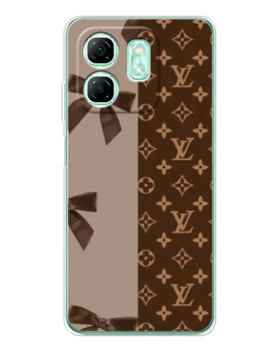 Чехол для Infinix Smart 10 HD с картинкой «Louis Vuitton — банты» Чехол для Infinix Smart 10 HD с картинкой «Louis Vuitton — банты»