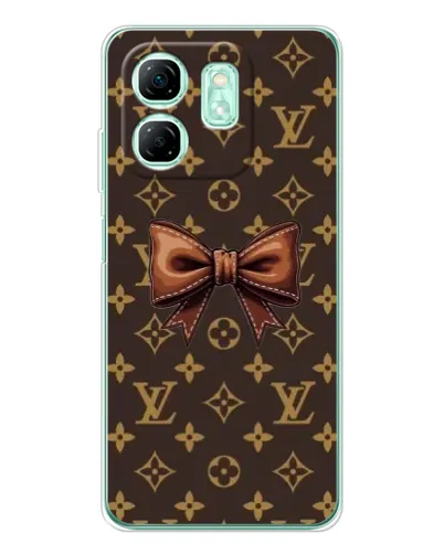 Чехол для Infinix Smart 10 HD с картинкой «LV с бантом» Чехол для Infinix Smart 10 HD с картинкой «LV с бантом»