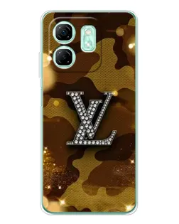 Чехол для Infinix Smart 10 HD с картинкой «Камуфляжный Louis Vuitton»