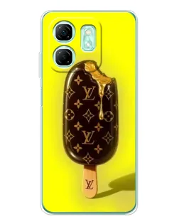 Чехол для Infinix Smart 10 HD с картинкой «Мороженое от LV»