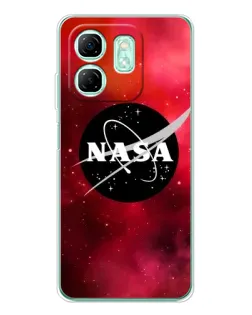 Чехол для Infinix Smart 10 HD с картинкой «NASA — красная туманность»