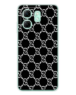 Чехол для Infinix Smart 10 HD с картинкой «Gucci — сетчатый паттерн»